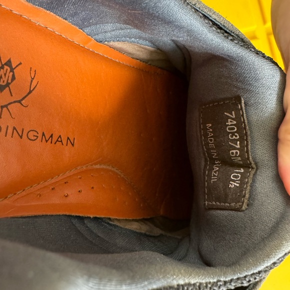 Martin Dingman Men’s Suede Oxford Slip On - Picture 5 of 5